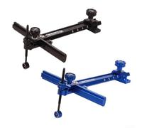 Minflora Viseur d'arc recourbé réglable avec échelle en métal, corps en alliage d'aluminium et vis de montage adapté pour les jeunes pratiquant l'arc recourbé débutants accessoires de chasse (rouge)