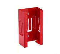 Minflora Workshop Support magnétique pour gants et outils - Plateau en acier inoxydable pour rangement de camping-car et garage (rouge)