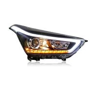Mingbereit Avants Phares Pour Hyundai pour IX25 2014-2017 phares LED clignotants dynamiques LED DRL bi-xénon feux de croisement voiture style lampe frontale Phares Feux(No bulb)