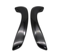 Mingbereit Poignée Intérieure Poignée de porte intérieure avant gauche droite avec couvercle, pour Megane 3 III pour Fluence 2008 - 2016 809600015R 197012651 Porte Poignée(Color:Cover-Pianoblack 2)