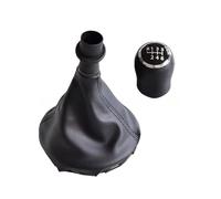Mingbereit Pommeau de Levier de Vitesse Pommeau de Levier de Vitesse en Cuir pour VW pour Transporter T5 T5.1 GP 2003-2011 T6Transporter T5 T5.1 GP 2003-2011 T6 poussière(6Speed-Boot)