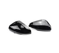 Mingbereit pour VW pour Polo pour AW pour BZ 2017 2018 2019 2020 2021 2022 2023 Rétroviseurs Extérieurs Latéraux Couverture Rétroviseur Coques Rétroviseurs Auto (Color : Black)