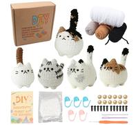 MINGBOLIN Kit Crochet Debutant Complet,Crochet Kit Crochet Débutant Kit Crochet Amigurumi Kit de Crochet Kits de Crochet Tricot Kits de Crochet