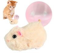 Mingchengheng Boule Jouet Électrique Roulante pour Animal De Compagnie | Jouet Interactif pour Chat | Balle Qui Roule,pour Lutte Contre l'Ennui, Exercice, Divertissement et Jeu de Chasse