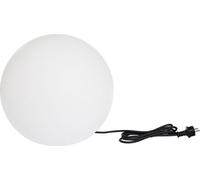 Minge de exterior Lumisky Bobby White 11 W E27 220 V alb rece, 3760119731833