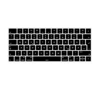 MiNGFi Protection Clavier Allemand QWERTZ pour Magic Keyboard A1644, EU/ISO | Pour Apple Magic Keyboard A1644 (2015-2016), Noir, Silicone