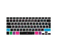 MiNGFi Protection Clavier Silicone Logic Pro X raccourcis pour MacBook Pro 13" A1278/A1425/A1502(2008-2017) Air 13" A1369/A1466(2010-2017) Pro 15" A1398/A1286(2008-2015) Pro 17" A1297(2011) EU/ISO