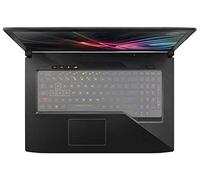MiNGFi Silicone Clavier Coque de Protection/Couverture pour ASUS TUF Gaming FX503 FX504 FX505 FX705 ROG Strix GL503 GL504 GL703 GL704 - Transparent