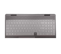MiNGFi Silicone Clavier Coque de Protection/Couverture pour HP Envy Fingerprint Reader x360 15" 15-Ed/EE/Ed(2020) Envy 17" 17-CG/ch(2020) - Transparent
