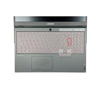 MiNGFi TPU Clavier Coque de Protection / Couverture pour Lenovo Legion 5 Series 15/17" Pro 16" 5i 15/17" 5i Pro 16" 5P 5Pi 5/Pro G6 7i/G6 IdeaPad Gaming 3i Slim 7i EU/ISO clavier - Transparent