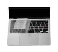 MiNGFi TPU Protection Clavier pour MacBook, sans F1-F12, US/ANSI | Pour MacBook Pro 13" M1/M2 A2338, A2289, A2251, Pro 16" A2141, Échap physique et Touch Bar, Transparent, TPU