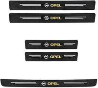 MINGFU 5 Pièces Protection Seuil de Porte de Voiture pour Opel Astra L 2021-, Accessoires Auto Autocollants De Protection en Fibre De Carbone