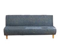 Mingfuxin Housse De Canapé-lit sans Bras, Housse De Futon Extensible en Spandex, 2-3 Places Élastique Bouclier De Couverture De Canapé De Canapé Pliant