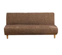 Mingfuxin Housse De Canapé-lit sans Bras, Housse De Futon Extensible en Spandex, 2-3 Places Élastique Bouclier De Couverture De Canapé De Canapé Pliant