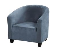 Mingfuxin Housse De Chaise Club, Housses De Chaise De Baignoire en Velours Extensible Housses De Canapé Souples pour Fauteuil