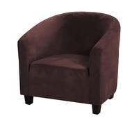 Mingfuxin Housse De Chaise Club, Housses De Chaise De Baignoire en Velours Extensible Housses De Canapé Souples pour Fauteuil