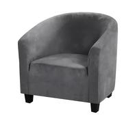 Mingfuxin Housse De Chaise Club, Housses De Chaise De Baignoire en Velours Extensible Housses De Canapé Souples pour Fauteuil