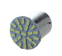 Minghunian 10X 1156 BA15S P21W 1073 1206 SMD 22 LED Ampoule Feux Blanc pour Voiture