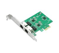 MINGLEA Carte réseau PCIE X1 vers double port Gigabit Ethernet avec puce RTL8111 pour extension réseau de bureau et serveurs