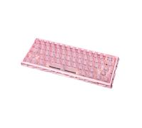 MINGLEA Clavier mécanique professionnel H60 en aluminium creux avec commutateurs magnétiques personnalisables, éclairage couleur filaire pour PC