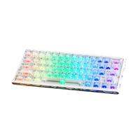 MINGLEA Clavier mécanique professionnel H60 en aluminium creux avec commutateurs magnétiques personnalisables, éclairage couleur filaire pour PC