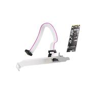 MINGLEA Clé industrielle M.2 B+M vers RTL8126 Gigabit Ethernet pour connexion réseau haute vitesse Accessoires de streaming informatique