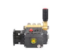 MINGLEA Pompe à piston puissante de 20 MPa avec régulateur réglable ABS et laiton pour nettoyage automatique et utilisation commerciale Capacité de 900 l/heure