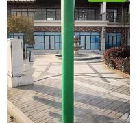 Minglez Rembourrage de Poteau Rouleau de Protection pour Poteau de Garage (2.1 m), Coussin De Remplacement Rond pour Trampoline (5 7 8 9 10 11 13 14 15 31 cm), Housse Décorative(Green,6.5in/16.5cm)