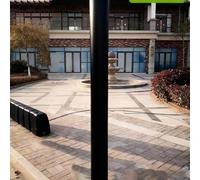 Minglez Rembourrage de Poteau Rouleau de Protection pour Poteau de Garage (2.1 m), Coussin De Remplacement Rond pour Trampoline (5 7 8 9 10 11 13 14 15 31 cm), Housse Décorative(Black,8.5in/21.5cm)