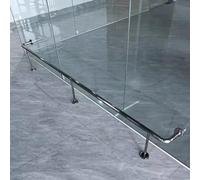 Minglez Repose Pied pour Comptoir 244 250 256 259 262 268 271 274 280 287 290 cm, Tube de Repose-Pieds Linéaire, Poteau dfe Repose-Pieds Robuste sous Comptoir pour Îlot de Cuisine(16.6ft/506cm)