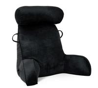 MINGPINHUIUS Coussin de lecture XL pour lit et canapé avec tour de cou amovible, idéal pour le dos des adultes, avec mousse à mémoire de forme, pour lire, travailler, jouer, regarder la télévision et