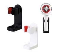 MingQiEven Lot de 2 supports de bâton lumineux compatibles avec les bâtons lumineux officiels, support adhésif compatible avec Kpop (noir et blanc)