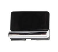 MINGRUILIHAI Cache de Crochet de Remorquage Avant pour Ford Escape Kuga 2013-2016 DV4517A989B, ABS Voiture Pare-Chocs Cache-œillet Remorquage Rechange Accessoire,A/Silver