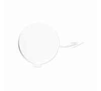 MINGRUILIHAI Cache de Crochet de Remorquage Avant pour Ford Fiesta 2012-2017, ABS Voiture Pare-Chocs Cache-œillet Remorquage Rechange Accessoire,A/White
