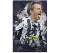 MINGYANMAO Peintures Sur Toile 40 * 60cm Calcio Figure Del Piero Vlag Sabaton The Last Stand Poster decorativi da salotto Senza Cornice