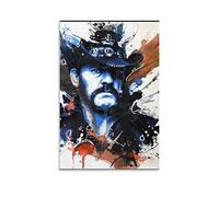 MINGYANMAO Peintures Sur Toile 60 * 80cm Lemmy Kilmister Arte Ritratto Musica Vintage Home Camera da letto Soggiorno Decor Senza Cornice