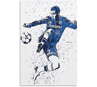 MINGYANMAO Tableaux sur toile 40 * 60cm Giocatore di football Eden Hazard George Brett Poster Arredamento Casa Decorativo Soggiorno Camera da letto Senza Cornice