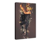 MINGYANMAO Toile Tableau 50 * 70cm Jon Bon Jovi Chitarra Rock Singer Stampa Quadri per Soggiorno Decorazione Camera da Letto Senza Cornice
