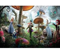 MINGYANMAO Toile Tableau 60 * 90cm TIM BURTON Alice aux pays des merveilles ALICE NEL PAESE DELLE MERAVIGLIE Poster d'arte Stampa fotografica Arredamento moderno della camera familiare Senza Cornice