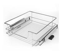 MINGYI Lot de 1 DIY Tiroir Coulissant Cuisine, Panier Coulissant avec Rails Complète, Panier de Rangement Coulissant sous évier, pour Largeur de l'armoire 45 cm