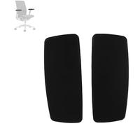 MingYi.Office Lot de 2 Coussinets de Rechange pour Fauteuil Steelcase Think Office Home Noir