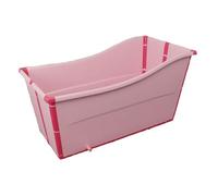 MINGYIHUI Baignoire à Eau Mobile, Baignoire Pliable Autoportante, Baignoire Pliable, Sauna pour Adultes, Seau Rectangulaire, Durable Et Facile à Ranger(Color:Rose)