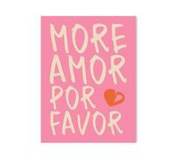 MINGYTN Impression Sur Toile Peinture Affiches D'amour Colorées Avec Lettres Imprimées, Peinture Sur Toile Pour Chambre À Coucher, Salon, Décoration Murale(E,30x40cm)