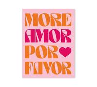 MINGYTN Impression Sur Toile Peinture Affiches D'amour Colorées Avec Lettres Imprimées, Peinture Sur Toile Pour Chambre À Coucher, Salon, Décoration Murale(J,40x60cm)