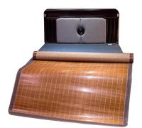 Mingyu Tapis d'été en Bambou : Matelas de lit Pliable et climatisé Double Face - Design Enroulable et rafraîchissant pour lit Simple, Double et Queen Size(180x200cm70.8x78.7)