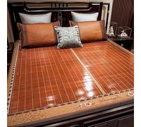 Mingyu Tapis rafraîchissant d'été en Bambou - Matelas Double Face Pliable avec Technologie de Refroidissement par air pour Tous Les âges(135X195cm/53.1x76.7)