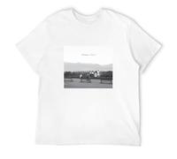 MINGYU VINIBABY Men's Destroyer Kaputt Vinyl CD Cover T-Shirts White M