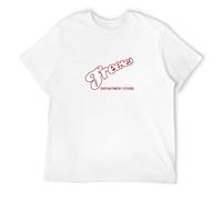 MINGYU VINIBABY Men's Freeses Department Store Horror Movie T-Shirts White XL