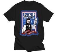 MINGYU VINIBABY Men's Jackie Daytona Human Bartender What We Do in The Shadows Black T-Shirts Black 3XL