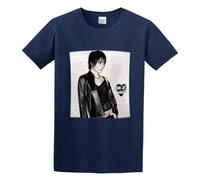 MINGYU VINIBABY Men's Jett Joan and The Blackhearts Cotton T Shirt Navy 3XL